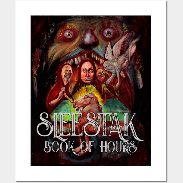 Sleestak - book of hours, doom, stoner, metal, psychedelic Land of the Lost Wall Art by AltrusianGrace